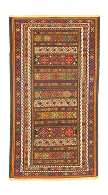 Tapis Kelim - Oriental - 138 x 78 cm - multicolore