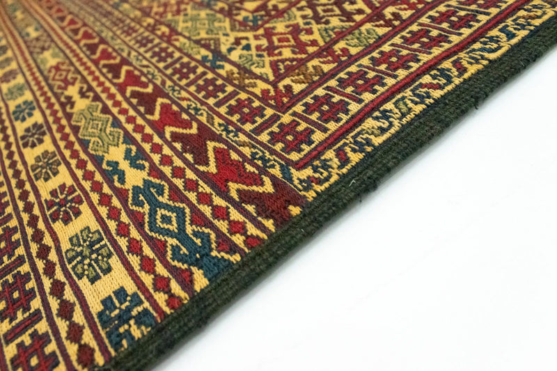 Tapis Kelim - Oriental - 208 x 133 cm - marron