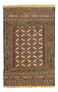 Tapis Kelim - Oriental - 137 x 87 cm - beige