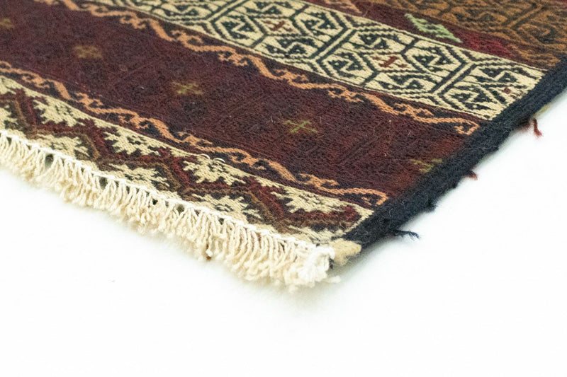 Tapis Kelim - Oriental - 188 x 121 cm - marron