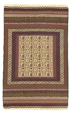 Tapis Kelim - Oriental - 196 x 123 cm - beige