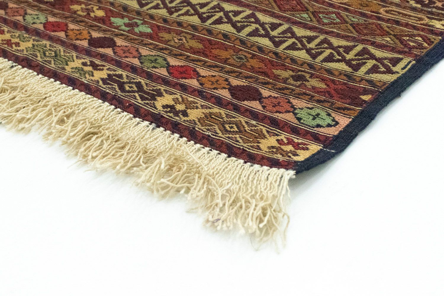 Tapis Kelim - Oriental - 189 x 130 cm - marron