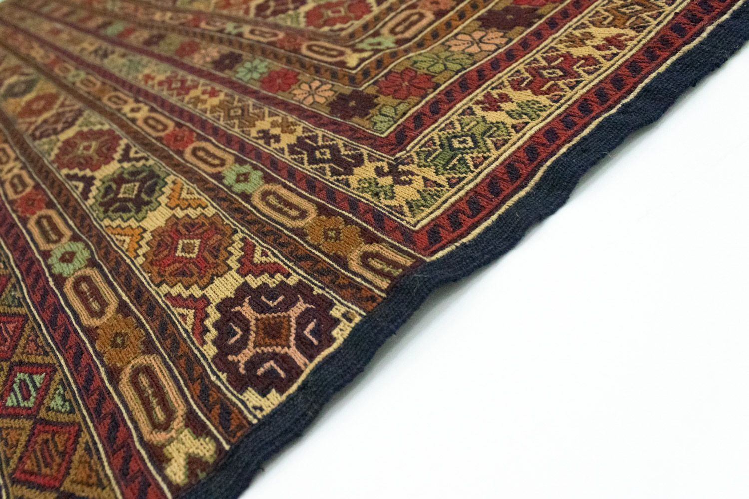 Tapis Kelim - Oriental - 189 x 130 cm - marron