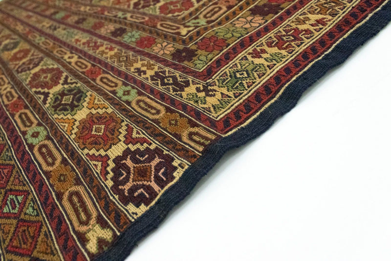 Tapis Kelim - Oriental - 189 x 130 cm - marron