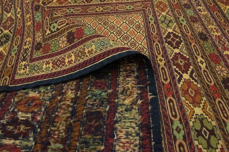 Tapis Kelim - Oriental - 189 x 130 cm - marron