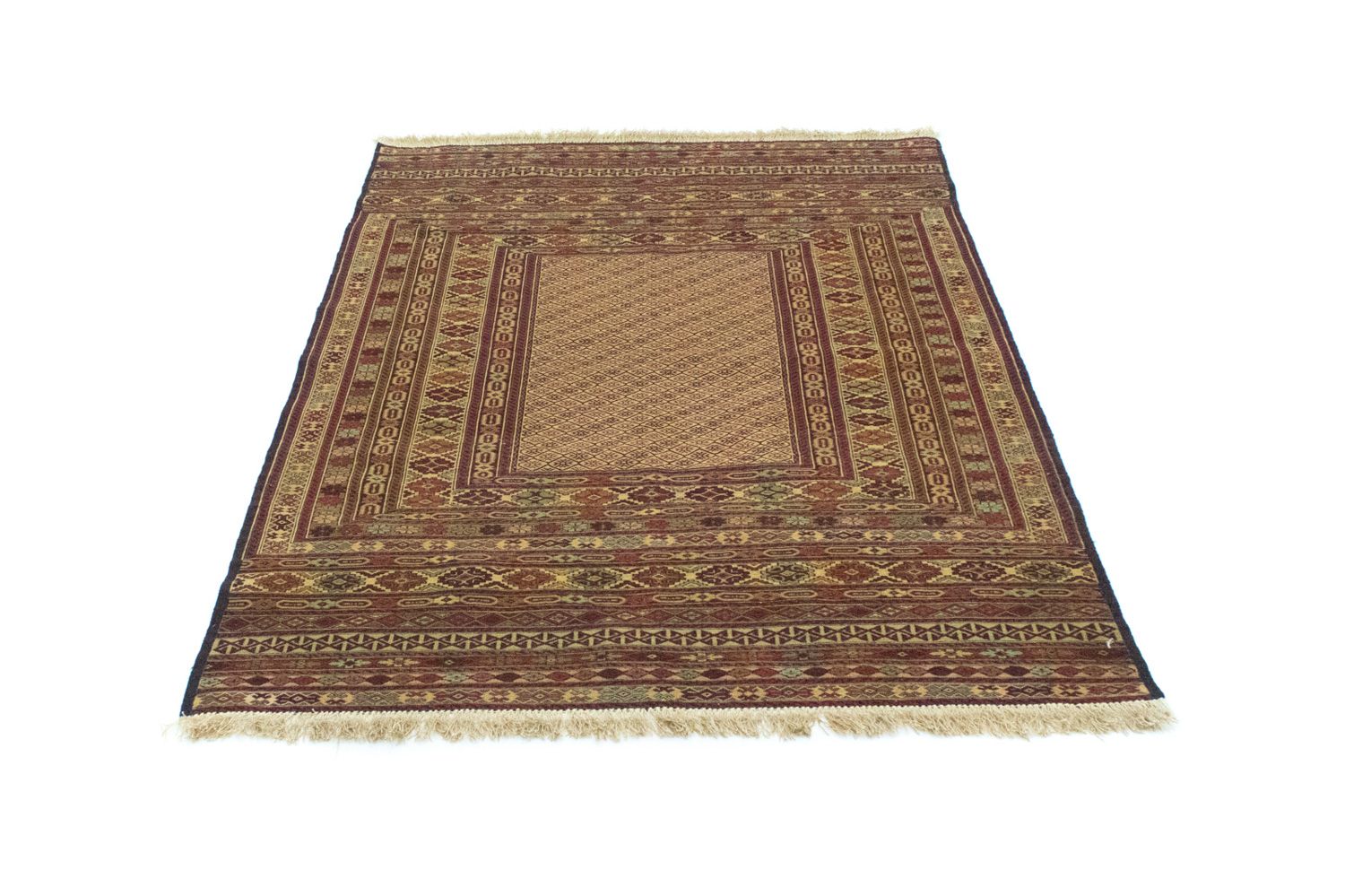 Tapis Kelim - Oriental - 189 x 130 cm - marron