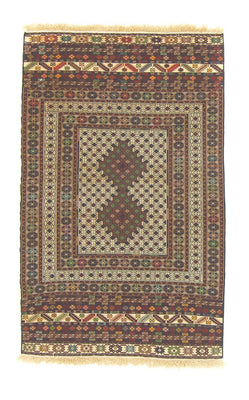 Tapis Kelim - Oriental - 157 x 100 cm - beige