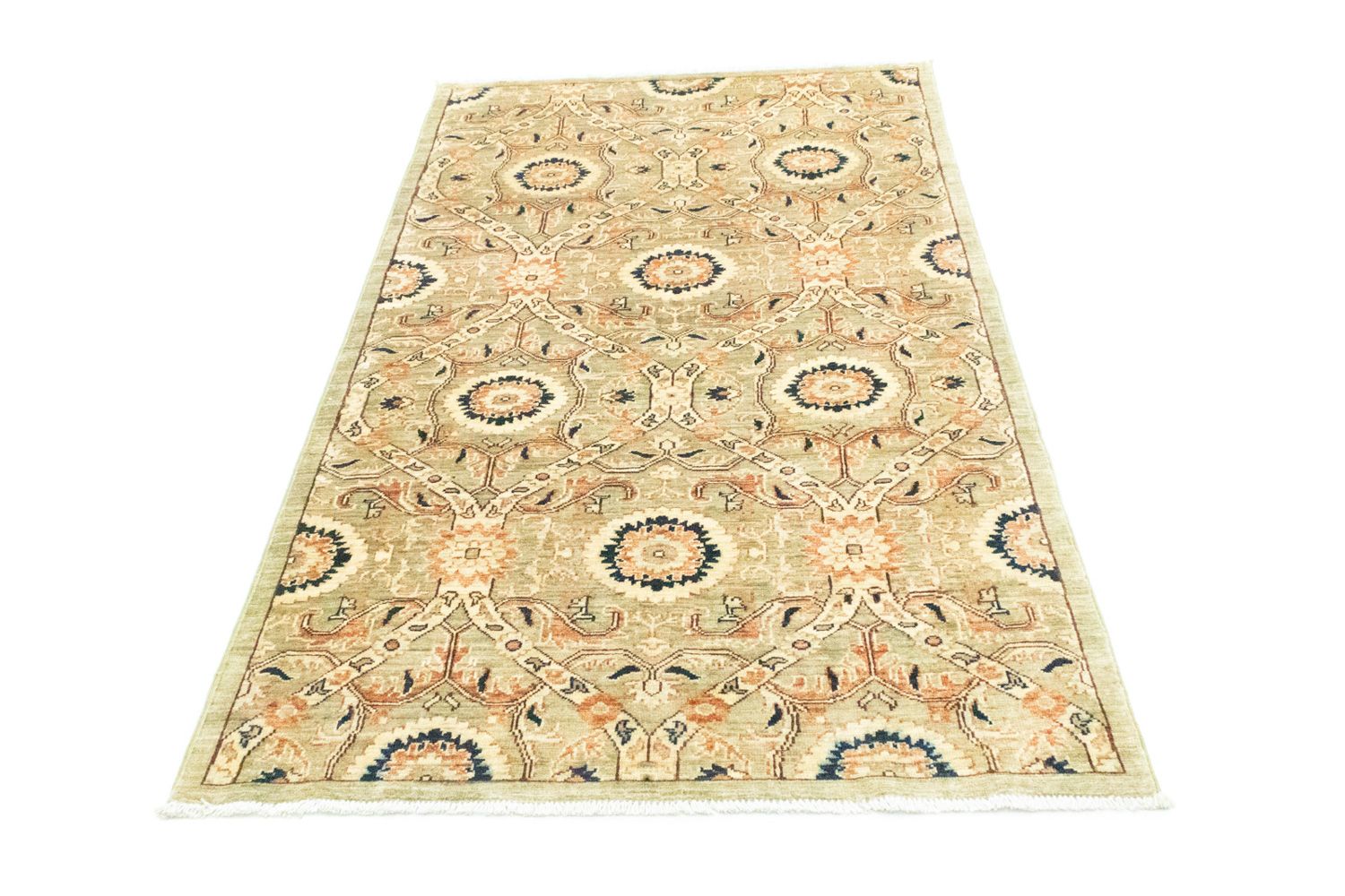 Tapis de couloir Tapis Ziegler - Moderne - 188 x 100 cm - marron