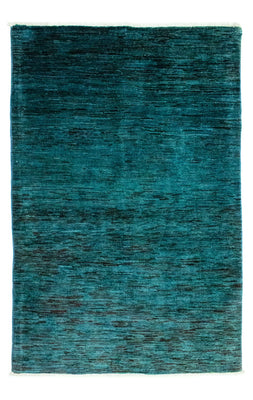Tapis Ziegler - Moderne - 145 x 97 cm - bleu pétrole