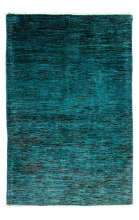 Tapis Ziegler - Moderne - 145 x 97 cm - bleu pétrole