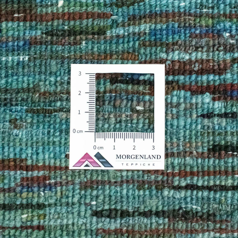 Tapis Ziegler - Moderne - 145 x 97 cm - bleu pétrole