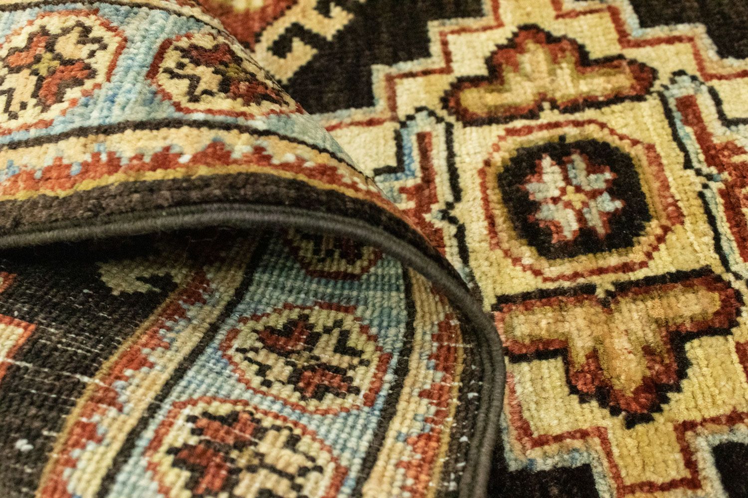 Tapis Ziegler - 97 x 52 cm - bleu