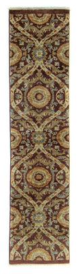 Tapis de couloir Tapis Ziegler - 201 x 47 cm - marron