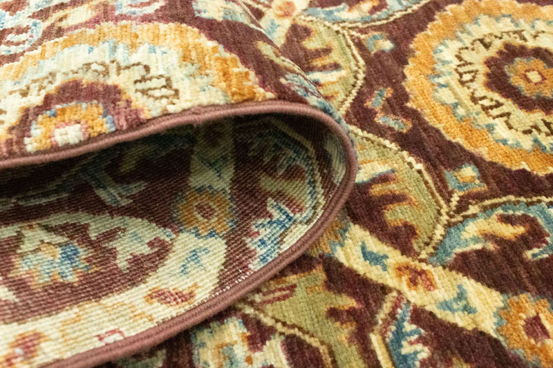 Tapis de couloir Tapis Ziegler - 201 x 47 cm - marron