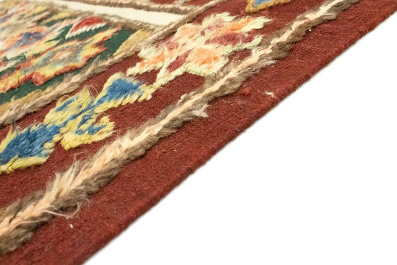 Tapis berbère - 211 x 158 cm - rouge
