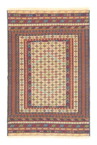 Tapis Kelim - Oriental - 186 x 126 cm - beige