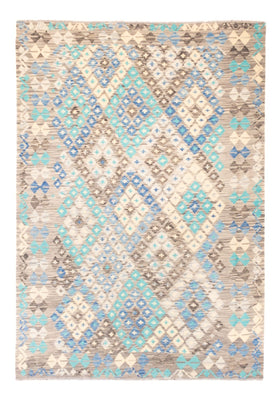 Tapis Kelim - Splash - 241 x 174 cm - multicolore