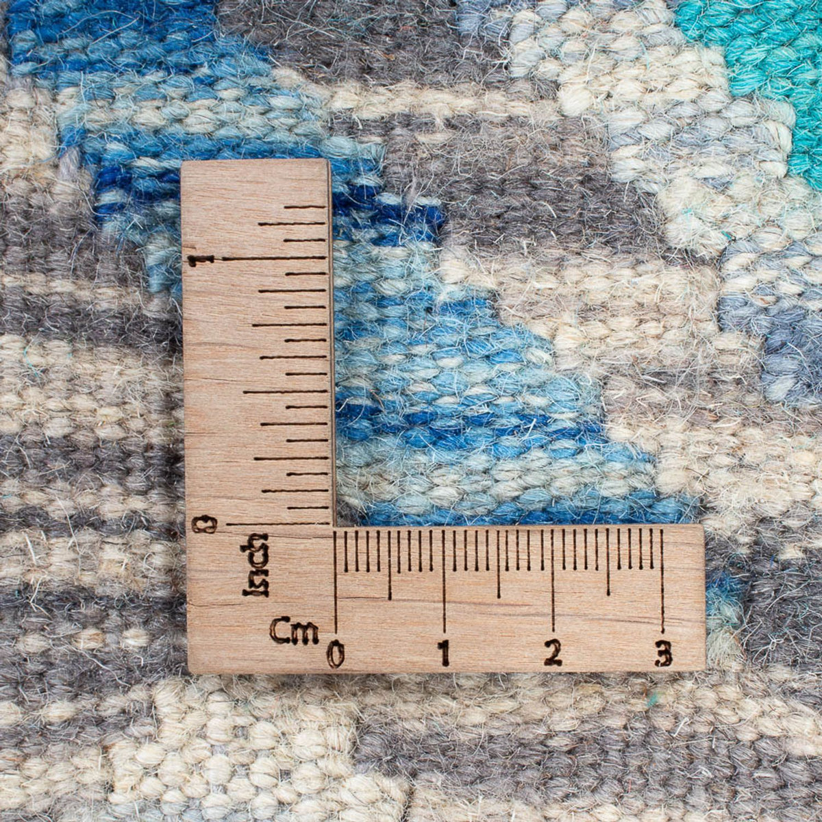 Tapis Kelim - Splash - 241 x 174 cm - multicolore