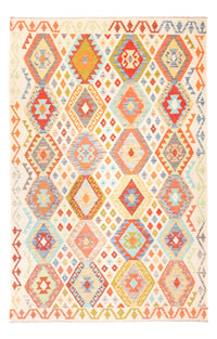 Tapis Kelim - Splash - 248 x 177 cm - multicolore