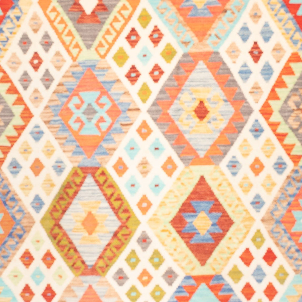 Tapis Kelim - Splash - 248 x 177 cm - multicolore