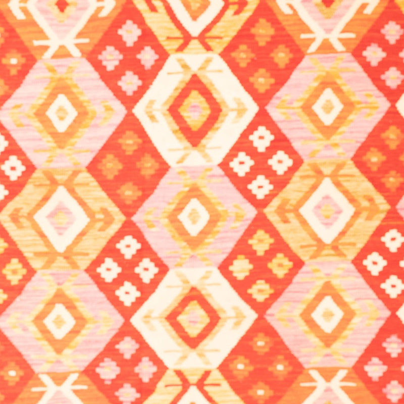 Tapis Kelim - Splash - 253 x 176 cm - multicolore