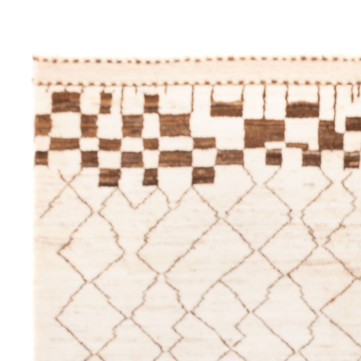 Tapis berbère - 228 x 156 cm - gris clair