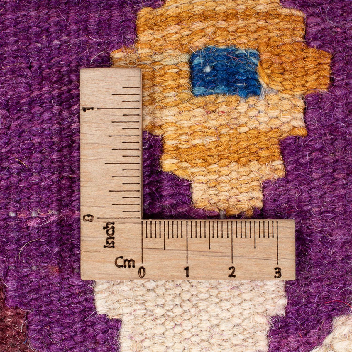 Tapis Kelim - Splash - 256 x 178 cm - multicolore