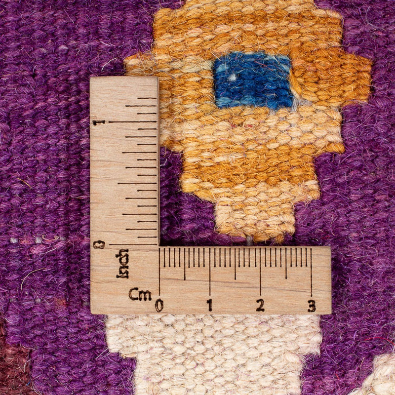 Tapis Kelim - Splash - 256 x 178 cm - multicolore