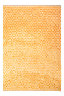 Tapis Kelim - Tendance - Vintage/Overdyed - 247 x 177 cm - jaune moutarde