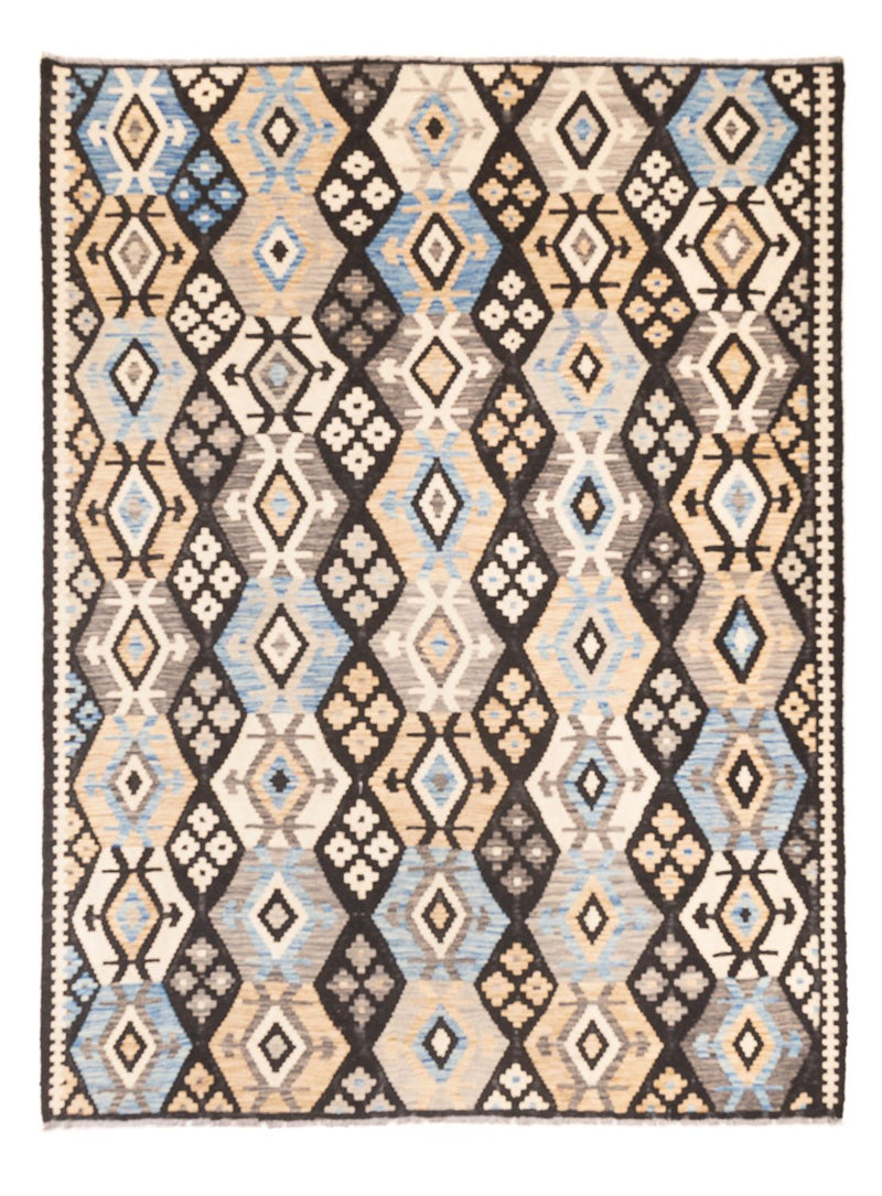 Tapis Kelim - Splash - 247 x 175 cm - multicolore