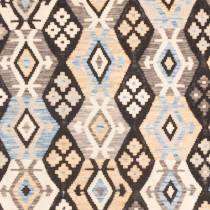 Tapis Kelim - Splash - 247 x 175 cm - multicolore