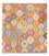 Tapis Kelim - Splash carré  - 201 x 189 cm - multicolore