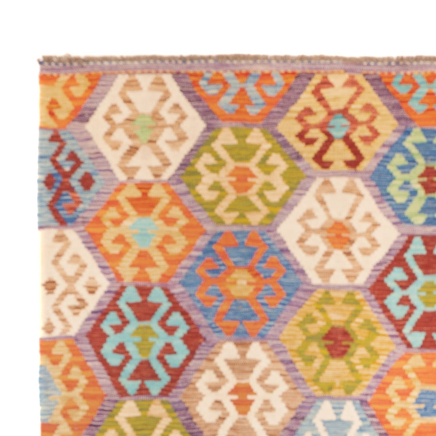 Kilim Maimana Tapis 201x189cm - Tapis en laine