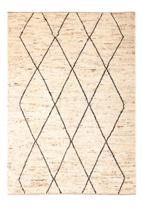 Tapis berbère - 199 x 148 cm - beige clair