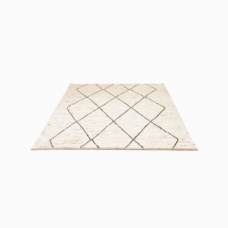 Tapis berbère - 199 x 148 cm - beige clair