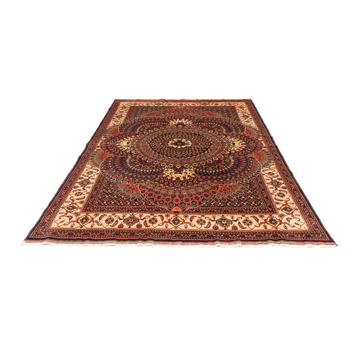 Tapis afghan - 279 x 198 cm - multicolore