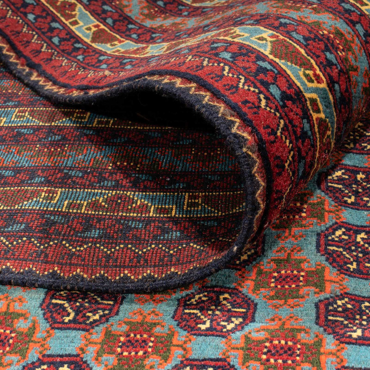 Tapis afghan - Boukhara - 304 x 200 cm - multicolore