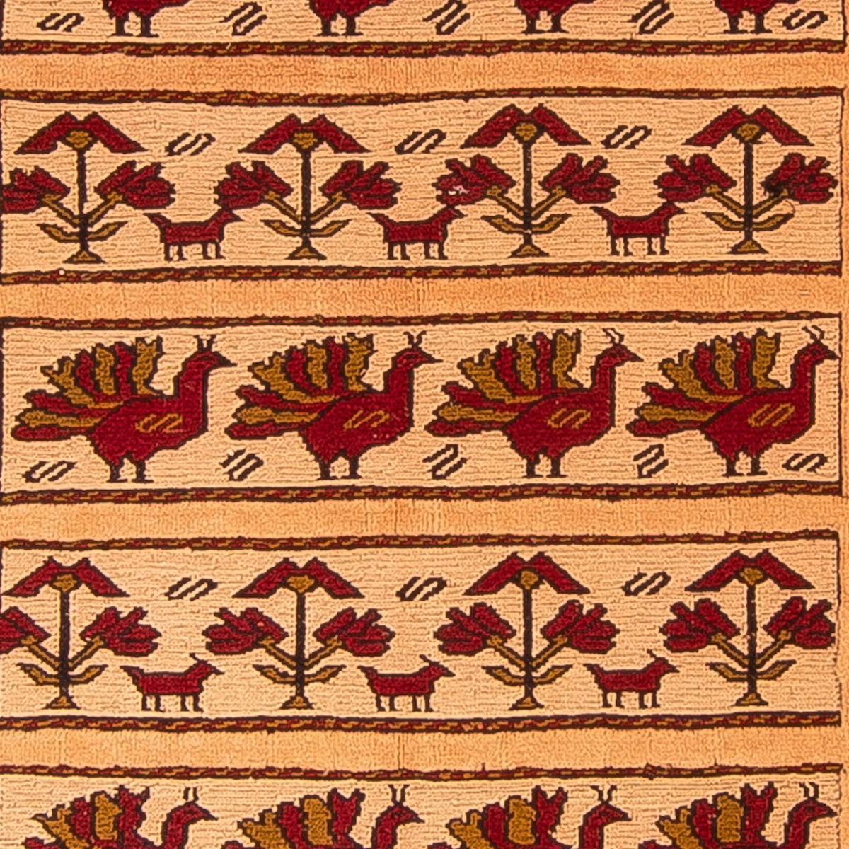 Tapis Kelim - Oriental - 180 x 140 cm - marron