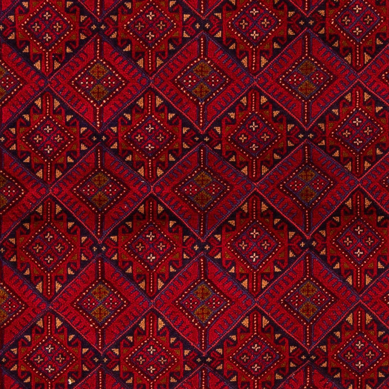 Tapis Kelim - Oriental - 183 x 132 cm - rouge foncé