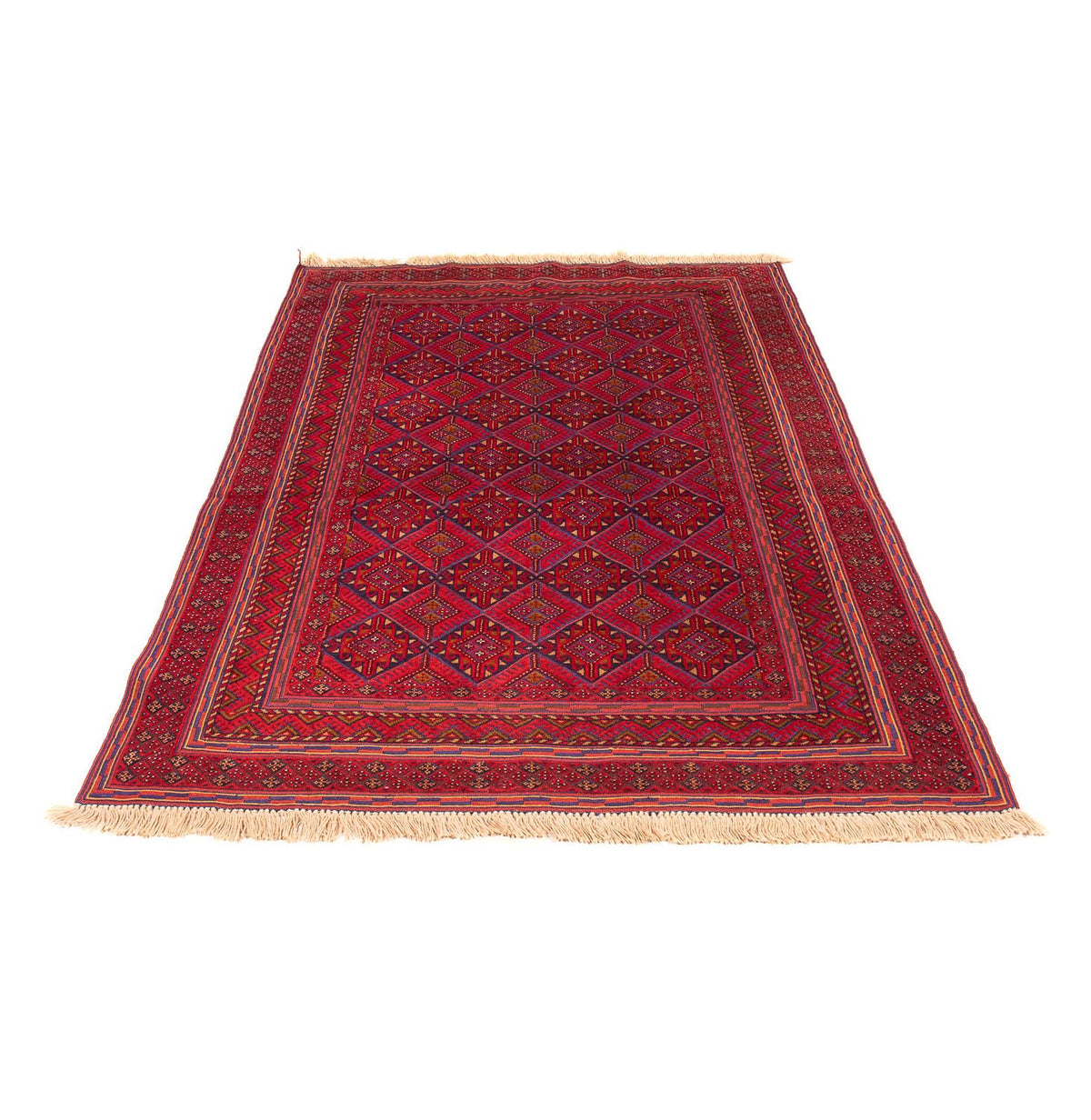 Tapis Kelim - Oriental - 183 x 132 cm - rouge foncé