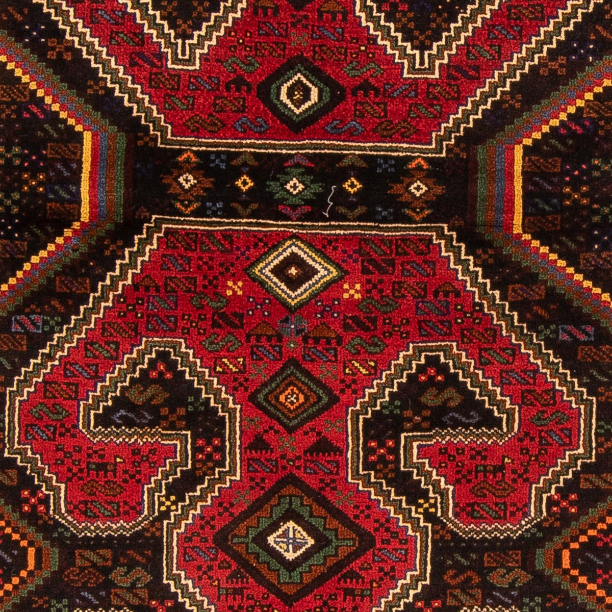 Tapis de couloir Tapis Belutsch - 214 x 115 cm - multicolore