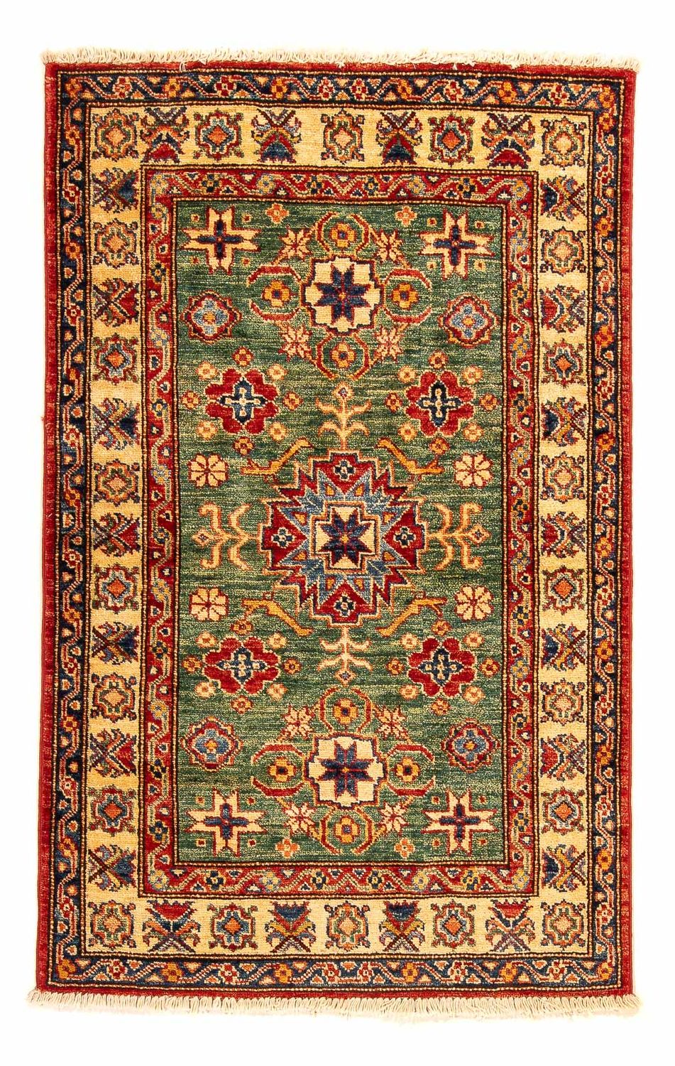Tapis Ziegler - Kazak - 127 x 84 cm - vert