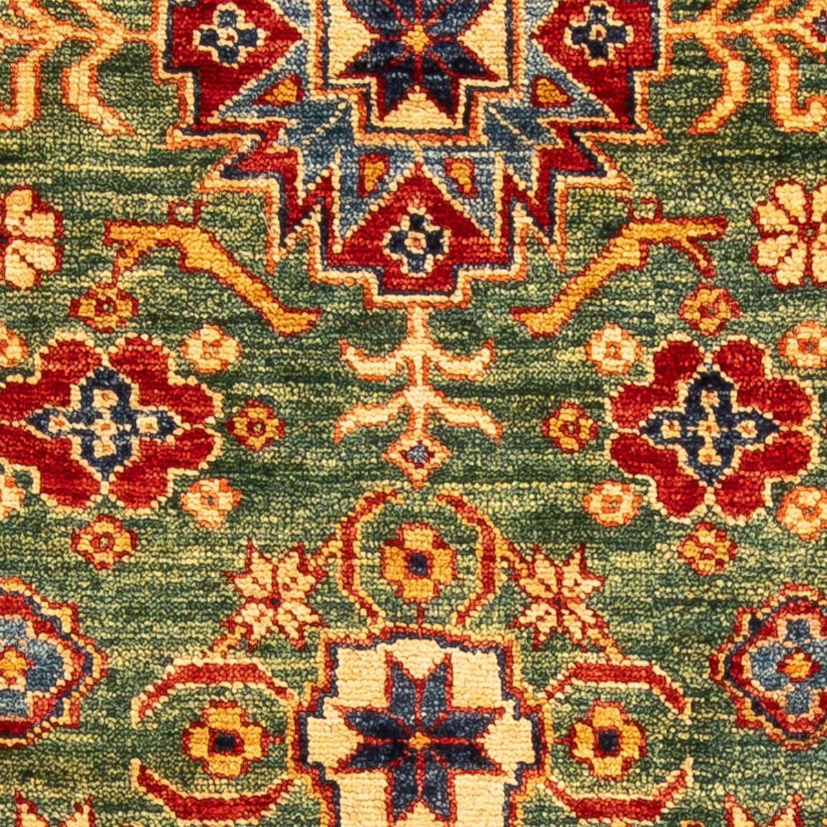 Tapis Ziegler - Kazak - 127 x 84 cm - vert