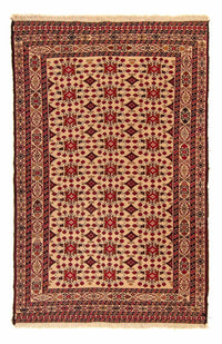 Tapis Kelim - Oriental - 200 x 126 cm - marron clair