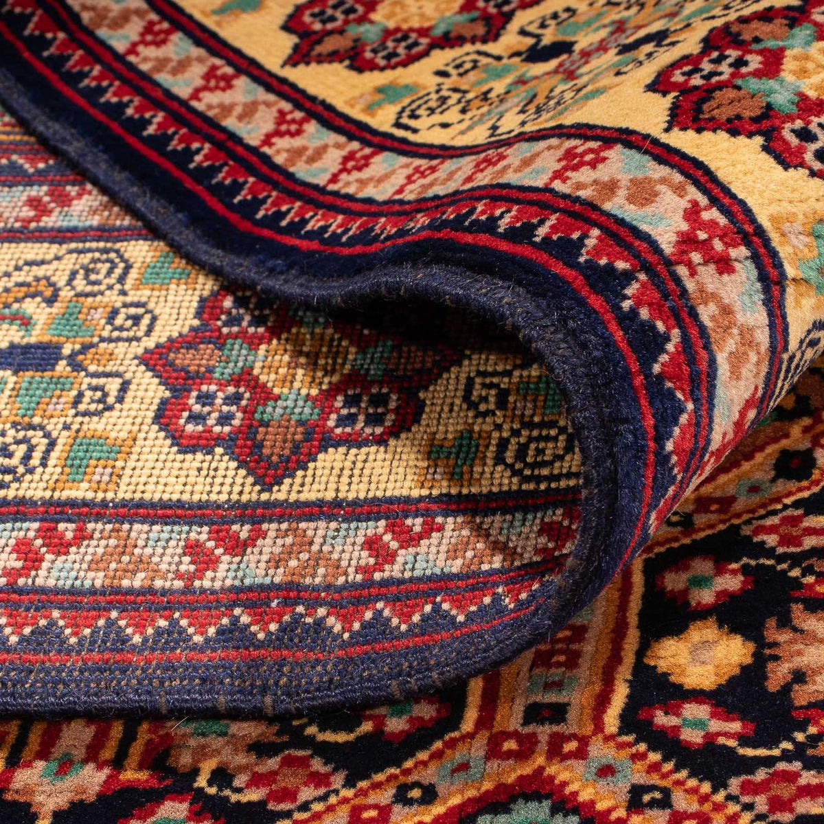 Tapis afghan - 199 x 153 cm - multicolore