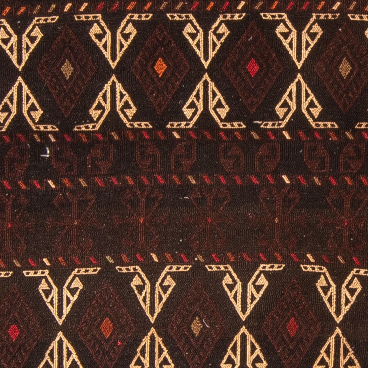Tapis Kelim - Oriental - 178 x 118 cm - marron