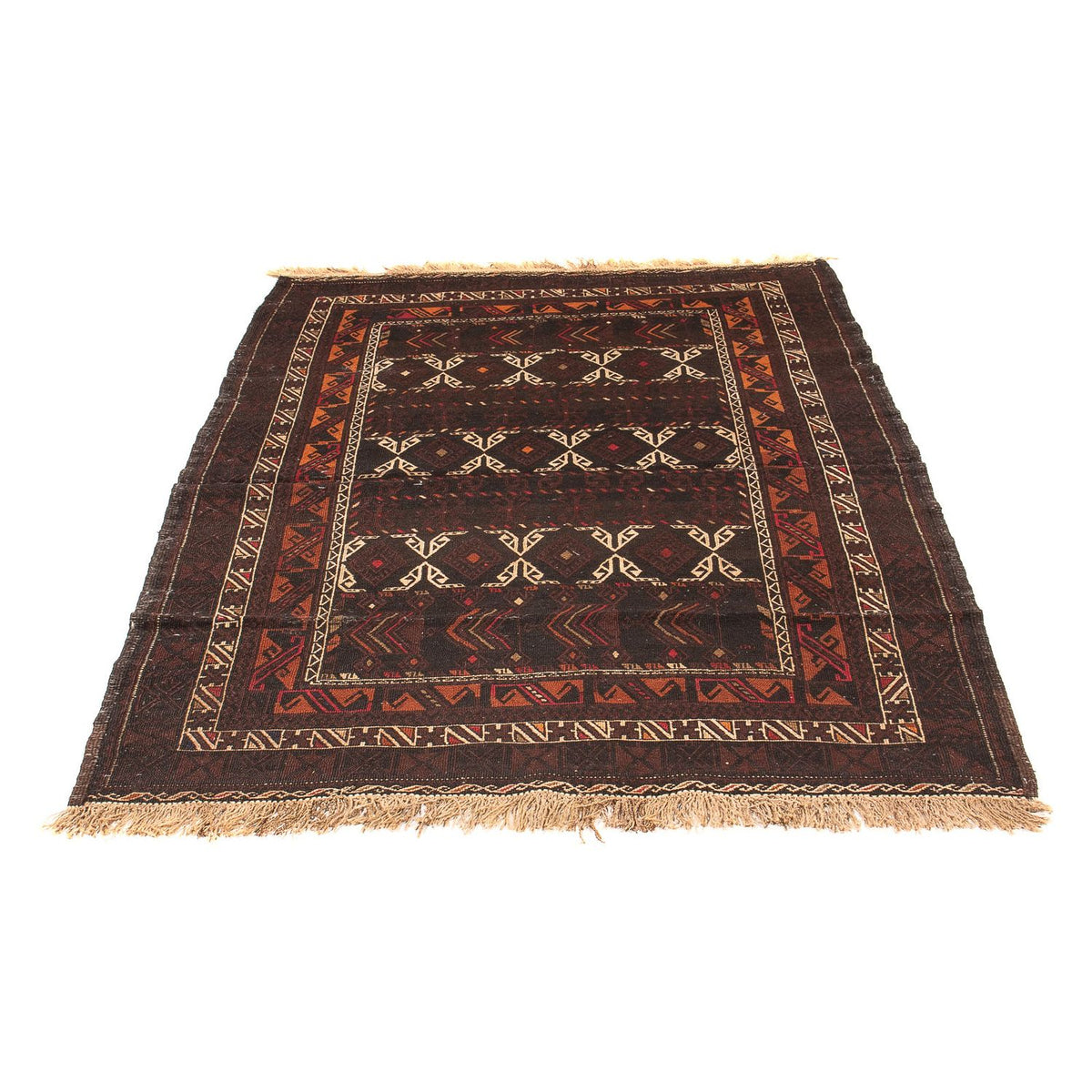 Tapis Kelim - Oriental - 178 x 118 cm - marron