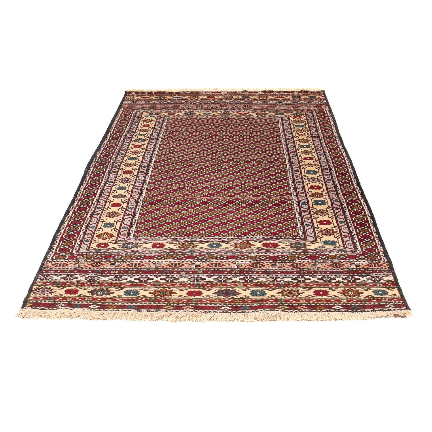 Tapis Kelim - Oriental - 207 x 125 cm - multicolore