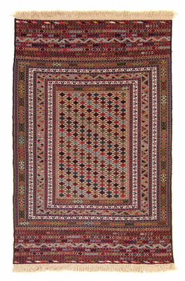 Tapis Kelim - Oriental - 185 x 120 cm - multicolore