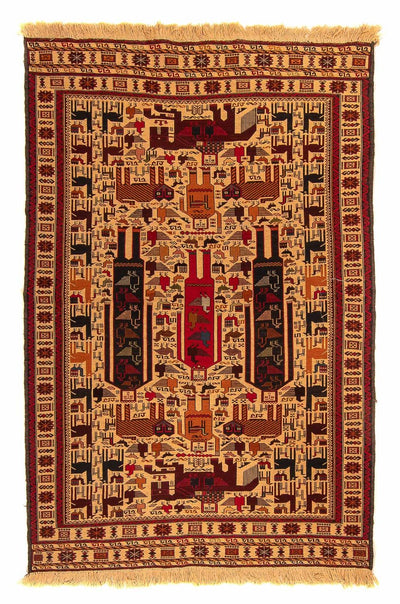 Kilim afghan Tapis 129x197cm